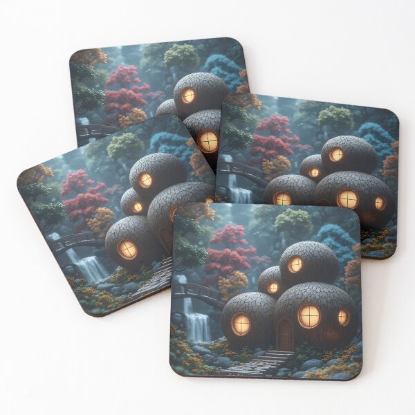 Item preview, Cozy Coconut Cottage designed and sold by Vhelir-Art.