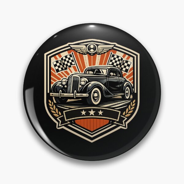 Item preview, Vintage Classic Hot Rod Racing designed and sold by ubeyeart.