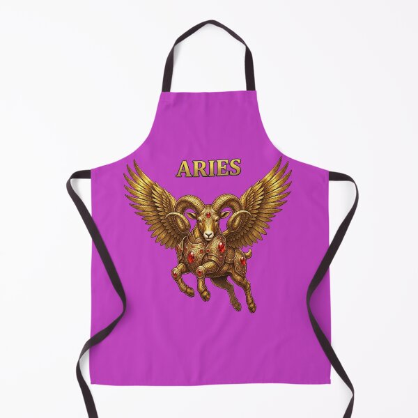 Item preview, Golden Aries Zodiac Winged Ram Design designed and sold by Utopian-Magic.