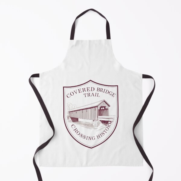Item preview, Covered Bridge Trail Crossing History Traveler Explorer Landmark designed and sold by Simsimah26Parks.