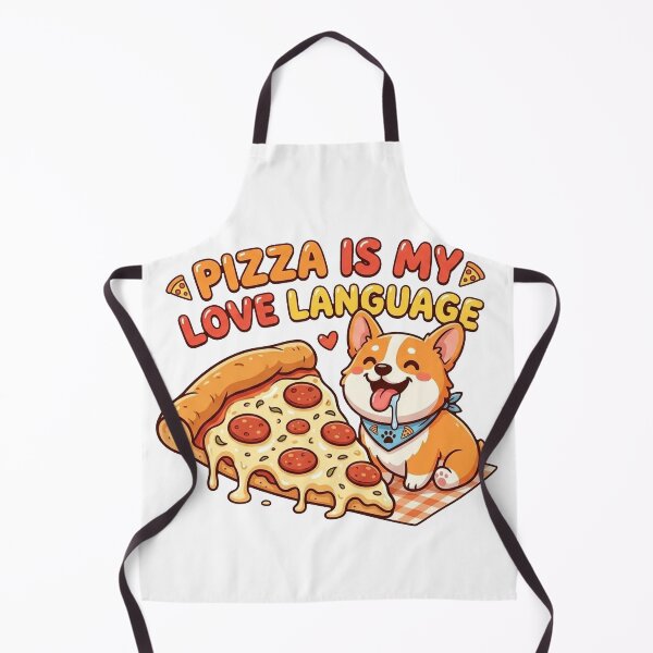Item preview, Funny Corgi Pizza Is My Love Language Shirt, Cute Corgi Pizza Tee, Corgi Food Lover Gift designed and sold by Wearable Canvas...