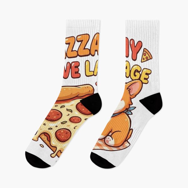 Item preview, Funny Corgi Pizza Is My Love Language Shirt, Cute Corgi Pizza Tee, Corgi Food Lover Gift designed and sold by Wearable Canvas...