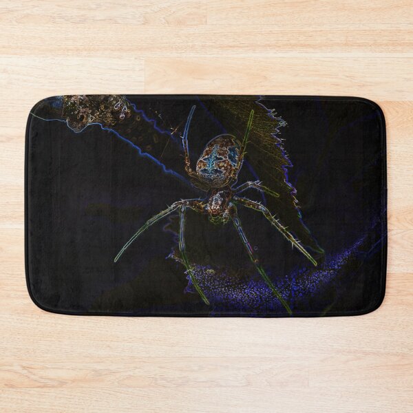 Item preview, Neon Spider on Leaf Surface designed and sold by tonivainio.
