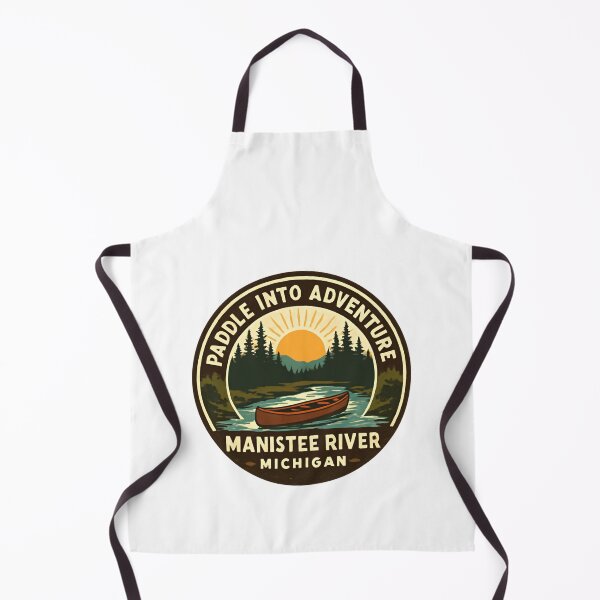 Item preview, Paddle Into Adventure Manistee River Michigan Canoeing Paddler Outdoors Explorer designed and sold by Simsimah26Parks.