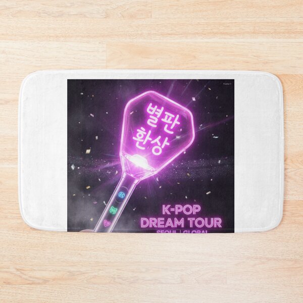 Item preview, Korean lightstick hangul concert glow fan art language learner gift designed and sold by language-des.