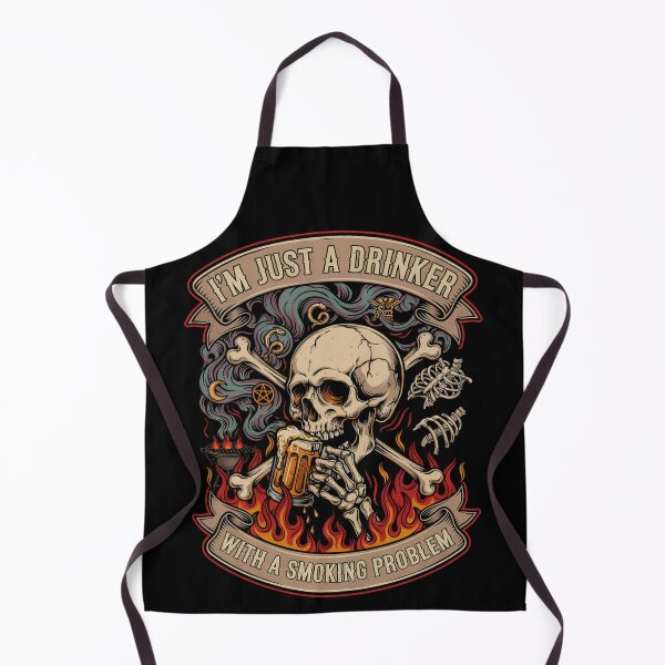 Item preview, I'm Just A Drinker With A Smoking Problem designed and sold by Bone & Blade.