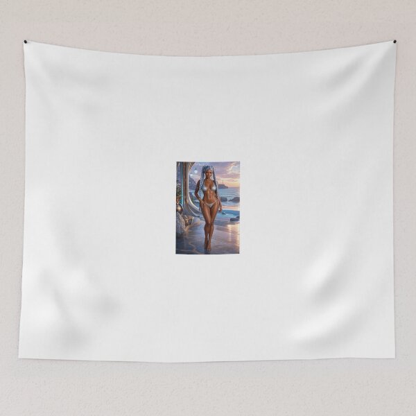 Item preview, Woman in Silver Bikini by Tropical Coastline designed and sold by CathryneDelamort.