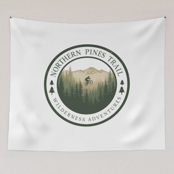 Item preview, Northern Pines Trail Wilderness Adventures Mountain Biking Outdoor Explorer designed and sold by Simsimah26Parks.