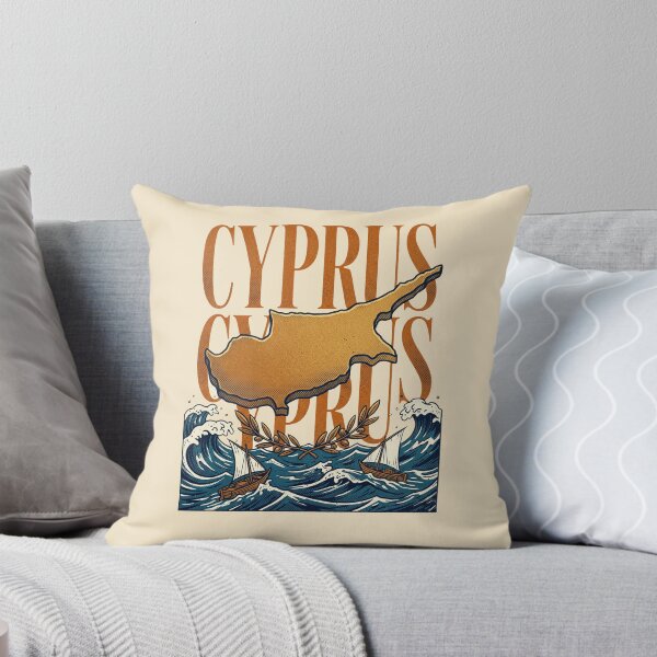 Item preview, Retro Pop Art Cyprus Day Travel Souvenir designed and sold by DuckOddity.