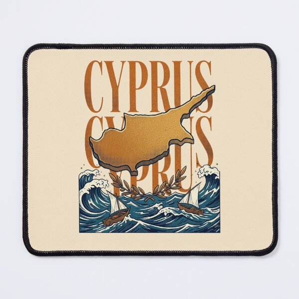 Item preview, Retro Pop Art Cyprus Day Travel Souvenir designed and sold by DuckOddity.