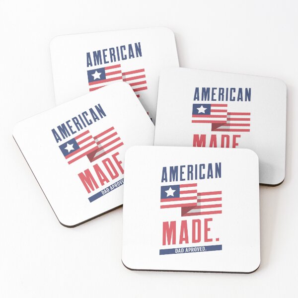 Item preview, American Made Dad Approved Father's Day T-Shirt designed and sold by MOSIDRIP™.