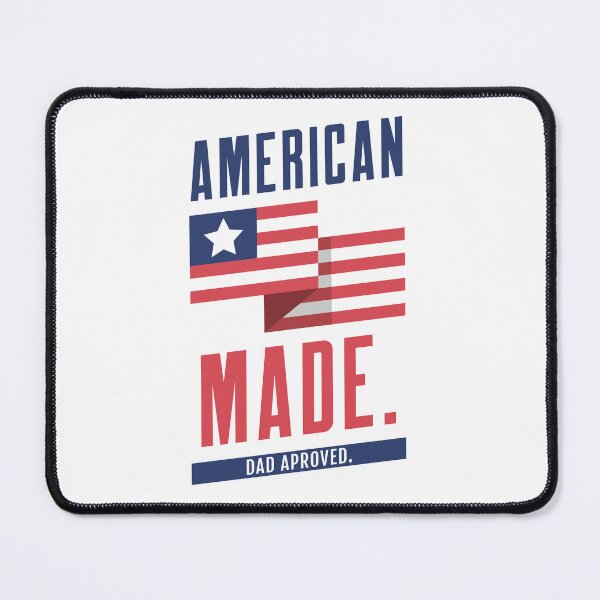 Item preview, American Made Dad Approved Father's Day T-Shirt designed and sold by Mosidrip.