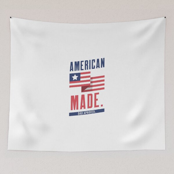 Item preview, American Made Dad Approved Father's Day T-Shirt designed and sold by Mosidrip.