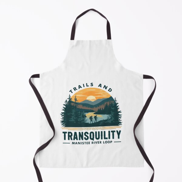 Item preview, Trails And Tranquility Manistee River Loop Hiking Backpacker Outdoor Wilderness designed and sold by Simsimah26Parks.
