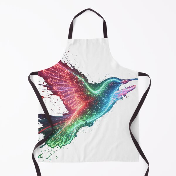 Item preview, Colorful Glowing Hummingbird designed and sold by wojtas90.