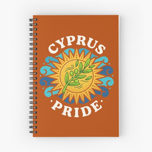 Item preview, Retro Flat Cyprus Day Pride Olive Branch designed and sold by DuckOddity.