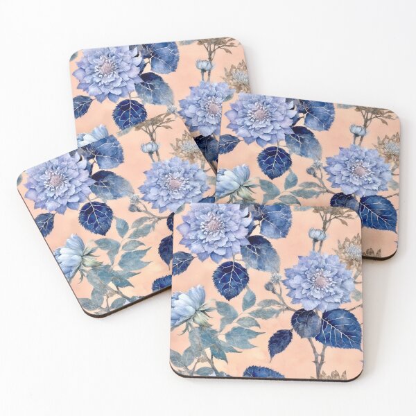 Item preview, Pink and Blue Vintage Design designed and sold by ©Janis Zroback.