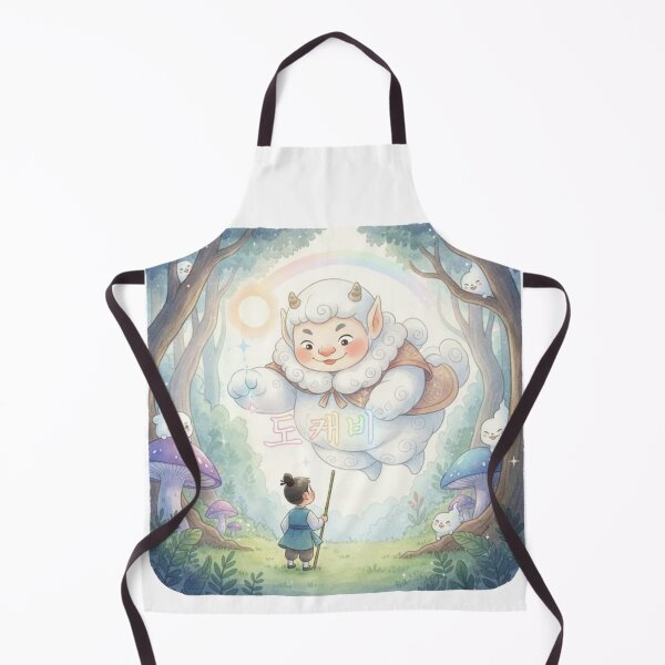 Item preview, Japanese forest spirit teaching hiragana whimsical watercolor language gift designed and sold by language-des.