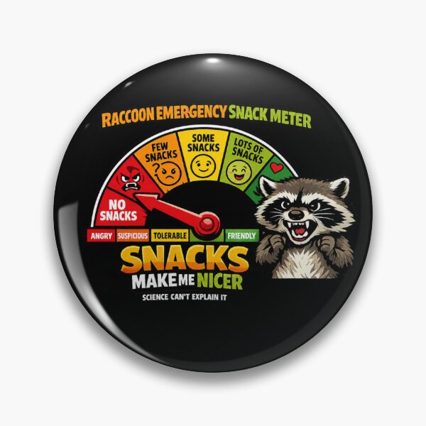 Item preview, Snacks make me nicer meter designed and sold by HiPatti.