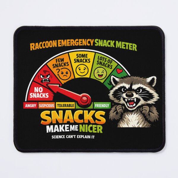 Item preview, Snacks make me nicer meter designed and sold by HiPatti.