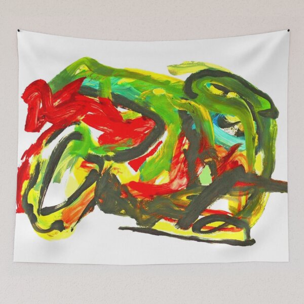 Item preview, Abstract Art Colorful Bright designed and sold by BuckaBaby.