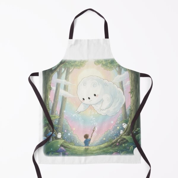 Item preview, Korean forest spirit teaching hangul whimsical watercolor folklore gift designed and sold by language-des.