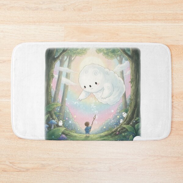 Item preview, Korean forest spirit teaching hangul whimsical watercolor folklore gift designed and sold by language-des.