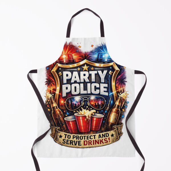 Item preview, Party Police designed and sold by ttuniques.