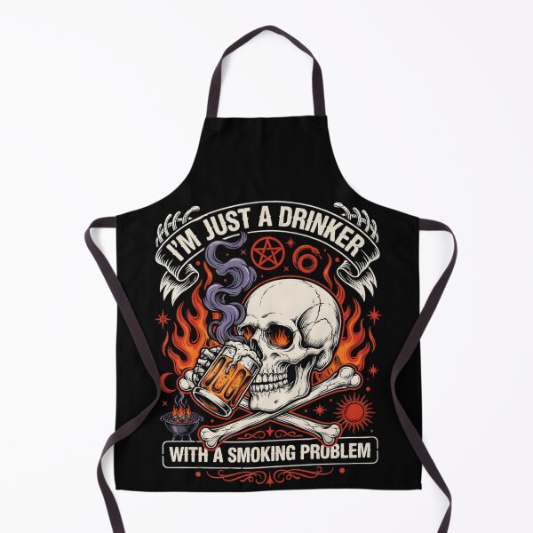 Item preview, I'm Just A Drinker With A Smoking Problem designed and sold by Bone & Blade.