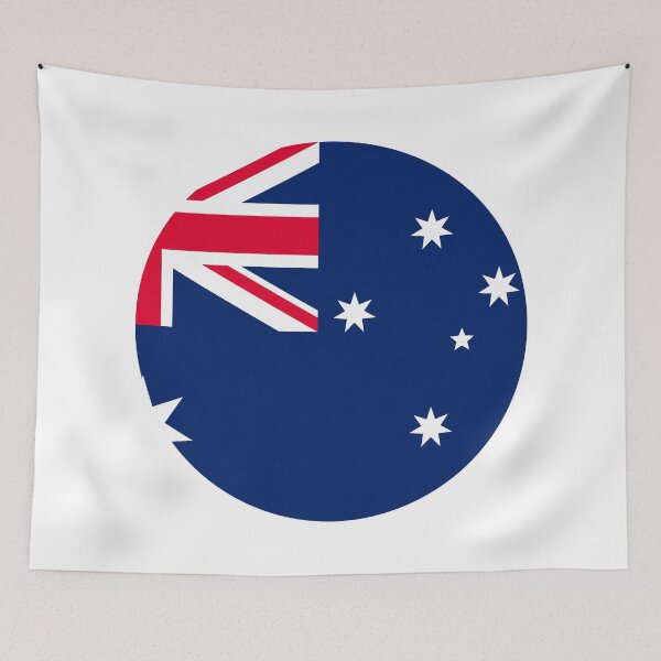 Item preview, Round Australia Flag Icon | Circular Australian Flag Button Element designed and sold by NTGUILTY.
