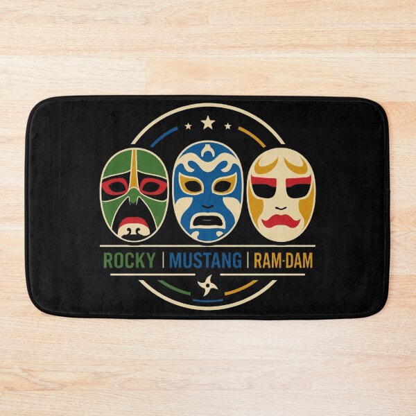 Item preview, Rocky Mustang Ram-Dam Ninja Design Classic Retro version two designed and sold by killem667.