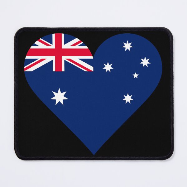 Item preview, Australia Heart Flag Graphic | I Love Australia Patriotic Symbol designed and sold by NTGUILTY.