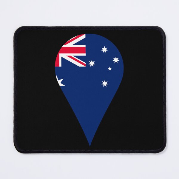Item preview, Australia Flag Location Pin Map Marker | Australian Destination GPS  designed and sold by NTGUILTY.