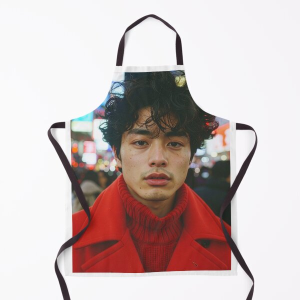 Item preview, Cinematic Asian Man Portrait designed and sold by BetweenForms.