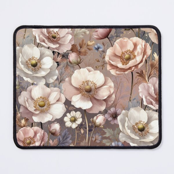 Item preview, Vintage Pink Rose Romantic Floral Pattern designed and sold by IntelliMindDesigns.