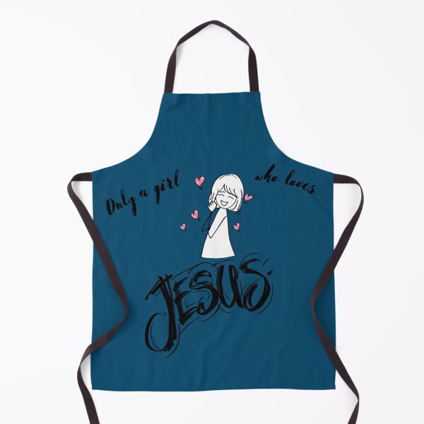 Item preview, Only a Girl Who Loves Jesus designed and sold by MarthaPlace.