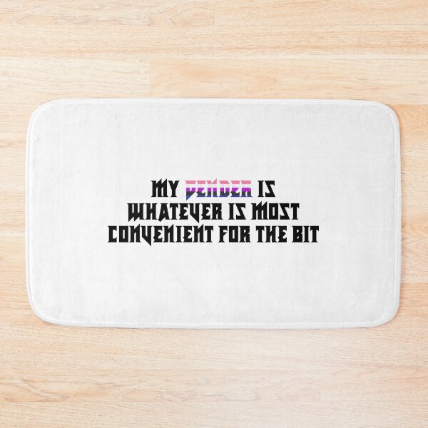 Item preview, Genderfluid Bit designed and sold by cyberbloomshop.