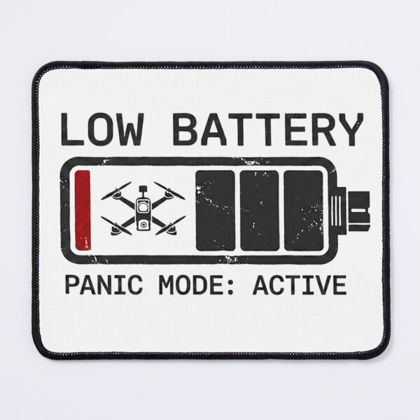 Item preview, Low Battery. Panic Mode Active. designed and sold by KwiatoS.