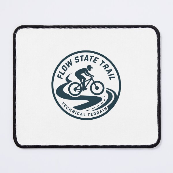 Item preview, Flow State Trail Technical Terrain Mountain Biking Cyclist designed and sold by Simsimah26Parks.