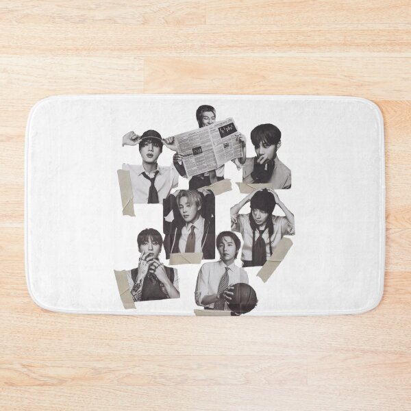 Item preview, BTS OT7 Scrapbook Collage Aesthetic Masking Tape designed and sold by Mooncreates7.