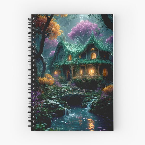 Item preview, Magical Witch Forest House designed and sold by Vhelir-Art.