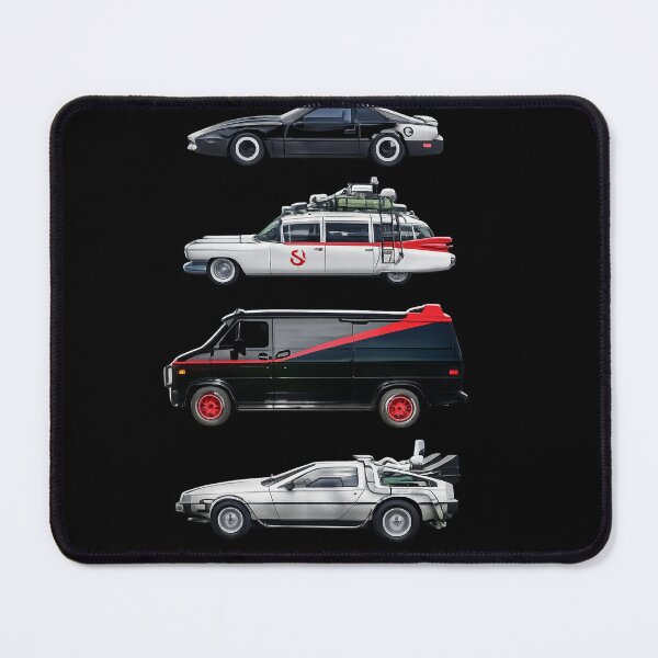 Item preview, Iconic Time Travel & TV Vehicles Graphic | Classic Pop Culture Cars Collection Design designed and sold by GarnerSupplyCo.