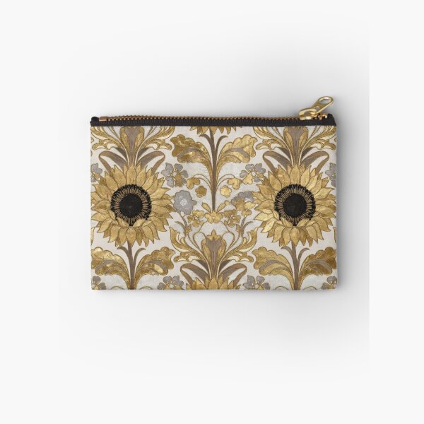 Item preview, Elegant Gold Floral Medallion Damask Pattern designed and sold by IntelliMindDesigns.