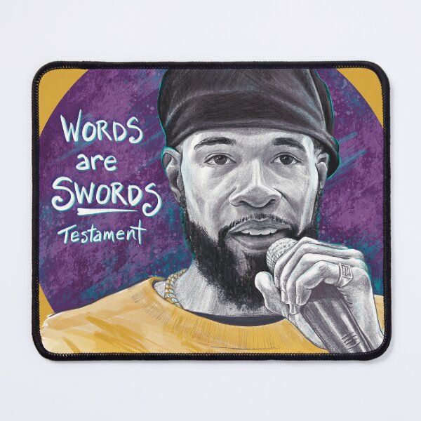 Item preview, Matthew Testament Jones - poet, author, inspiration designed and sold by LindaLaforgeArt.