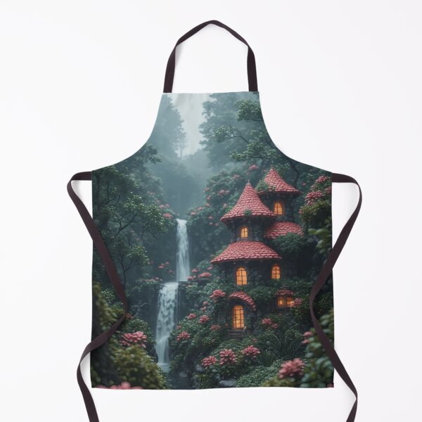 Item preview, Magical Gothic Forest Castle designed and sold by Vhelir-Art.
