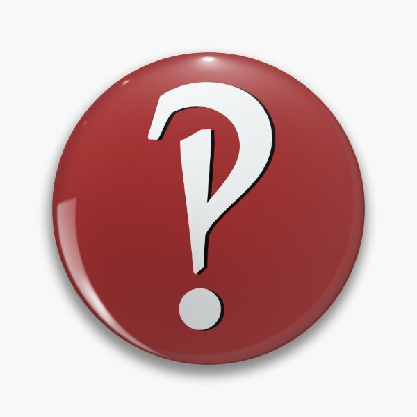 Item preview, Interrobang (with shadow) designed and sold by AndrewACaldwell.