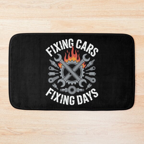 Item preview, Fixing Cars Fixing Days designed and sold by Yogameditasi.