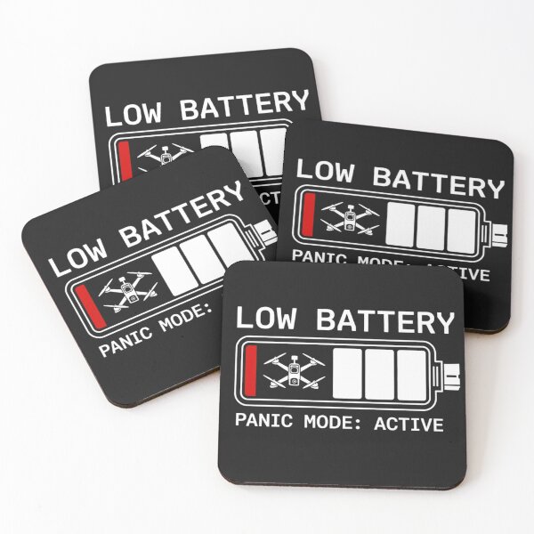 Item preview, Low Battery. Panic Mode Active. designed and sold by KwiatoS.