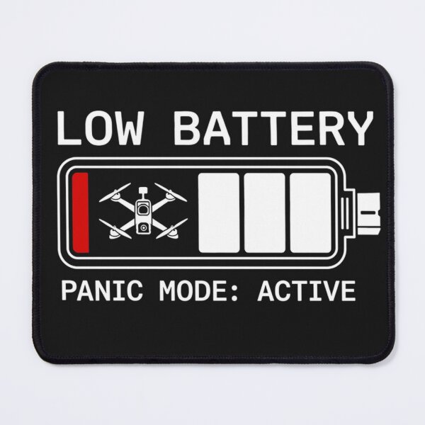 Item preview, Low Battery. Panic Mode Active. designed and sold by KwiatoS.