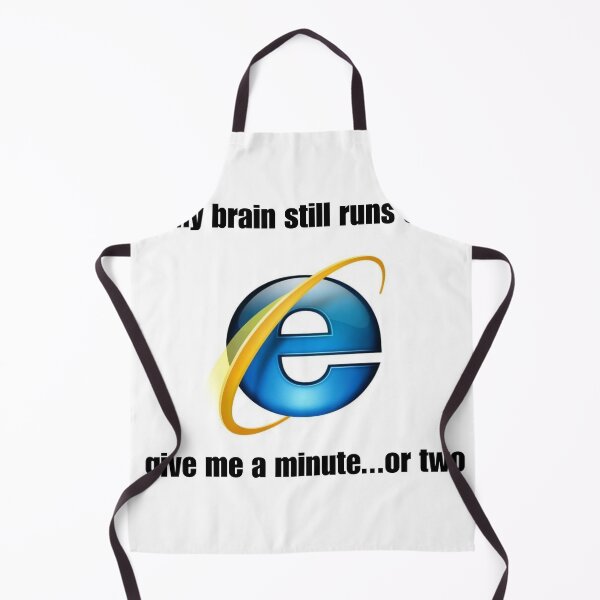 Item preview, My brain runs on internet explorer designed and sold by urturningviolet.
